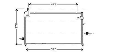 CONDENSATOR CLIMATIZARE AVA QUALITY COOLING DW5044