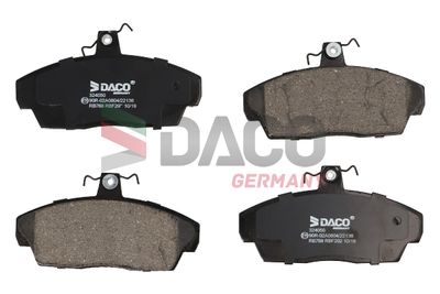 Комплект тормозных колодок, дисковый тормоз DACO Germany 324050 для LAND ROVER FREELANDER