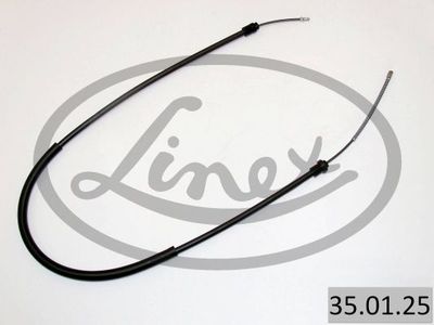 Тросик, cтояночный тормоз LINEX 35.01.25 для RENAULT CLIO