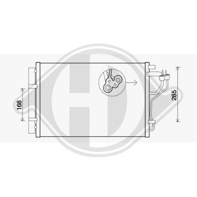 KONDENSATOR KLIMAANLAGE