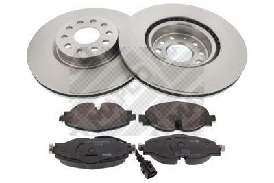 Zestaw do hamulców, hamulce tarczowe MAPCO 47634