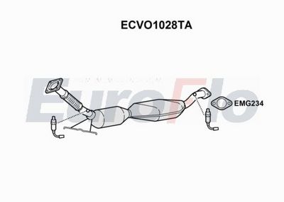 Katalizator EUROFLO 36000187