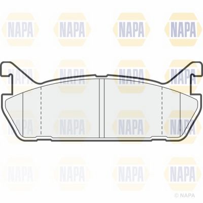 Brake Pad Set NAPA PBP7257