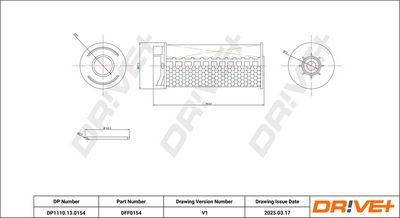 FILTRU COMBUSTIBIL DR!VE+ DP1110130154 0