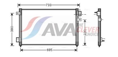 кондензатор, климатизация AVA Clever Choice JR5036