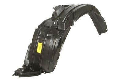 Plastic spatbordbekleding Voor Links (polyethylene, wtryskiwane) past: TOYOTA YARIS XP10 01.99-11.05