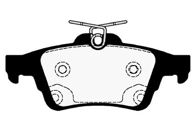Комплект тормозных колодок, дисковый тормоз RAICAM RA.0769.5 для FORD C-MAX