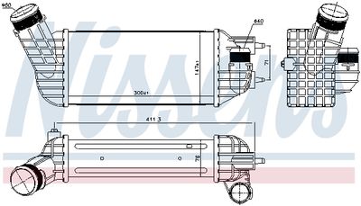 INTERCOOLER COMPRESOR NISSENS 96573 5