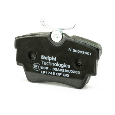 BREMSBELAGSATZ SCHEIBENBREMSE DELPHI LP1745 5