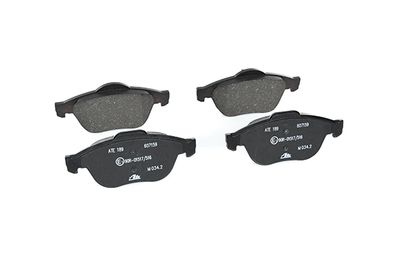 BREMSBELAGSATZ SCHEIBENBREMSE ATE 13046071592 13