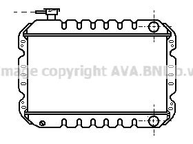 Радиатор, охлаждение двигателя AVA QUALITY COOLING SZ2016 для SUZUKI CARRY