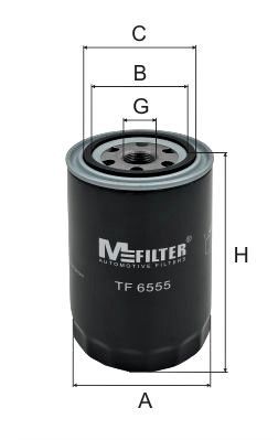 MFILTER TF 6555 Масляний фільтр 