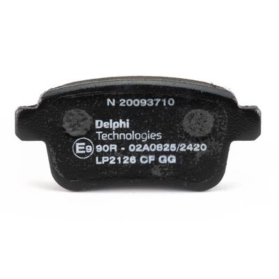 BREMSBELAGSATZ SCHEIBENBREMSE DELPHI LP2126 3