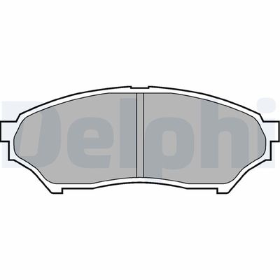 Brake Pad Set, disc brake LP1448