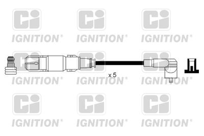 Комплект проводов зажигания QUINTON HAZELL XC1195 для VW BORA