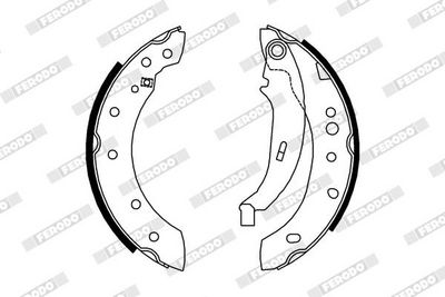 BREMSBACKENSATZ FERODO FSB4012 1