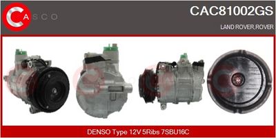 COMPRESOR CLIMATIZARE CASCO CAC81002GS
