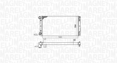MAGNETI MARELLI Kühler, Motorkühlung