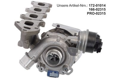 LADER AUFLADUNG SCHLÜTTER TURBOLADER PRO02315 1