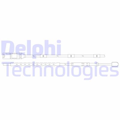 DELPHI LZ0240 Датчик износа тормозных колодок  для BMW 4 (Бмв 4)
