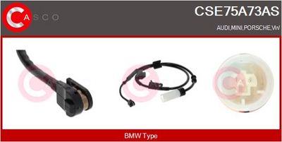 SENZOR DE AVERTIZARE UZURA PLACUTE DE FRANA