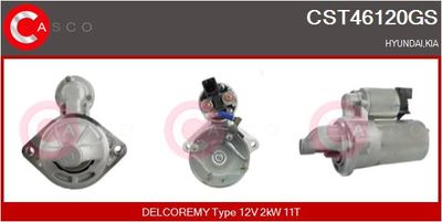 Стартер CASCO CST46120GS для HYUNDAI GRAND SANTA FE