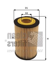 CLEAN FILTERS ML4578 Масляный фильтр  для AUDI A7 (Ауди А7)