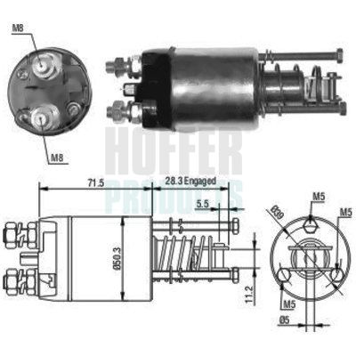 SOLENOID ELECTROMOTOR