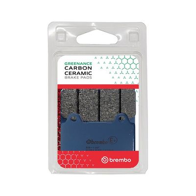 Brake pads Achter/Voor, beoogd gebruik: route, materiaal: keramisch / koolstof-11, 53,9x74,3x10,5mm past: YAMAHA FZR, SRX, TDM, TDR, TRX, XV, XVZ 250-1600 1987-2003
