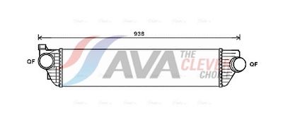 INTERCOOLER COMPRESOR AVA Clever Choice RTA4498