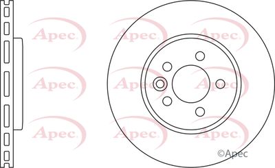 Brake Disc APEC DSK835