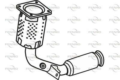 Katalizator FENNO P8010CAT