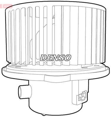 DENSO DEA41006 Вентилятор салона  для HYUNDAI ELANTRA (Хендай Елантра)