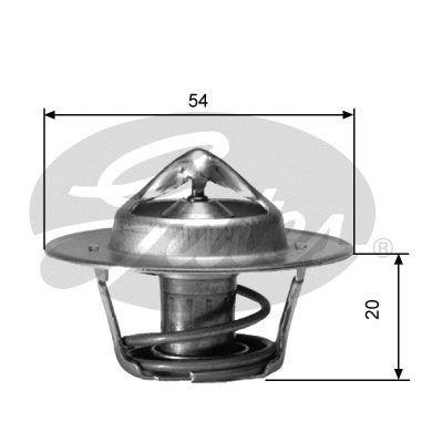 Thermostat, coolant TH00182G2