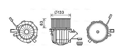 VENTILATOR HABITACLU AVA QUALITY COOLING AI8395