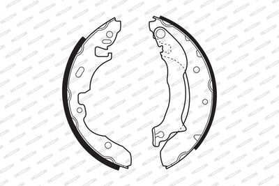 SET SABOTI FRANA FERODO FSB537 1