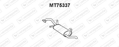 Глушитель выхлопных газов конечный VENEPORTE MT75337 для MITSUBISHI SPACE