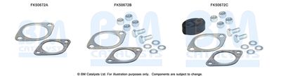 Монтажен комплект, изпускателна тръба BM Catalysts FK50672