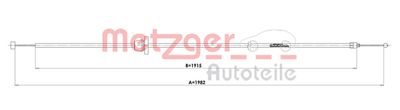 METZGER Motorkapkabel (3160038)