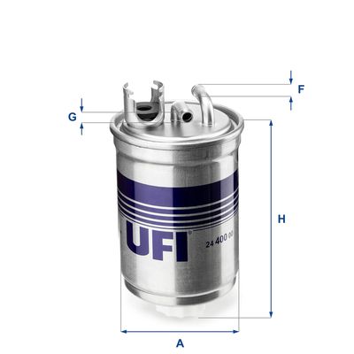 Топливный фильтр UFI 24.400.00 для SEAT AROSA