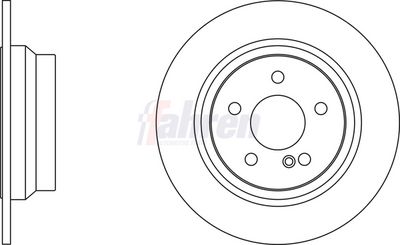 Fahren Brake Disc FBD6365