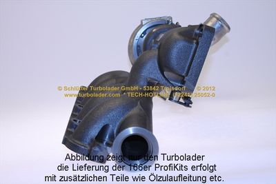 LADER AUFLADUNG SCHLÜTTER TURBOLADER 16609375 3