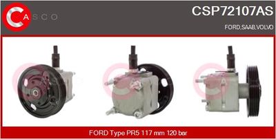 CASCO Hydraulikpumpe, Lenkung Brand New HQ (CSP72107AS)