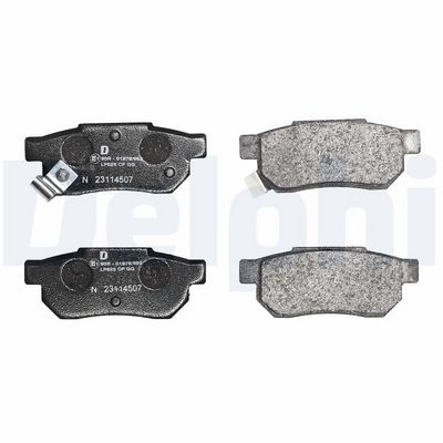 Brake Pad Set, disc brake LP625