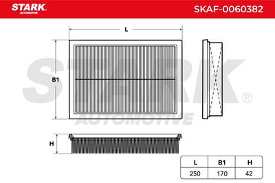 въздушен филтър STARK SKAF-0060382