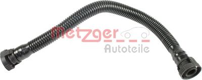 Шланг, вентиляция картера METZGER 2380031 для AUDI A8
