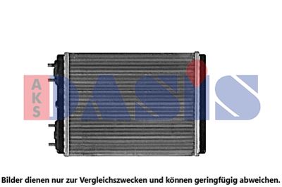 Теплообменник, отопление салона AKS DASIS 499012N для LADA TOSCANA