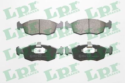 LPR 05P785 Тормозные колодки и сигнализаторы  для FIAT ALBEA (Фиат Албеа)