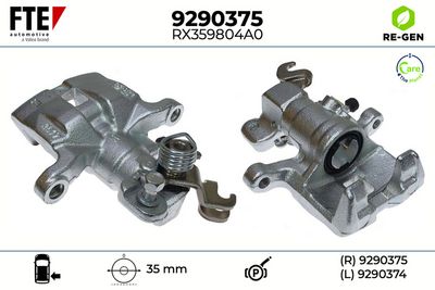 спирачен апарат FTE 9290375