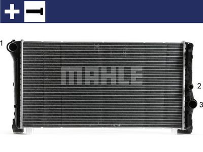 Радиатор, охлаждение двигателя MAHLE CR 2009 000S для LANCIA YPSILON